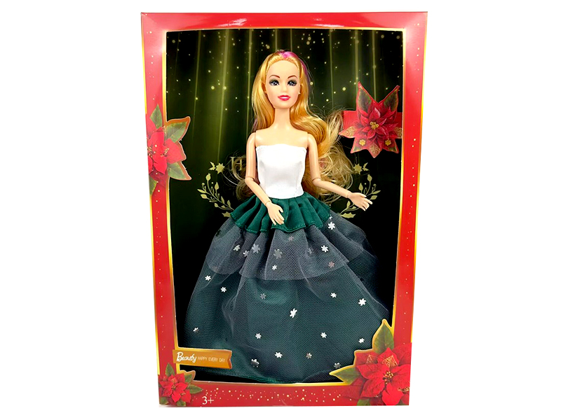 11.5-Inch Solid 9-Joint Wedding Dress Doll Series