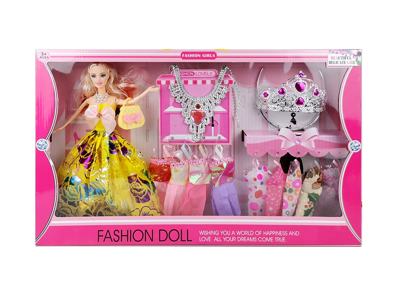 11.5-Inch Solid Live Hand Wedding Doll Series