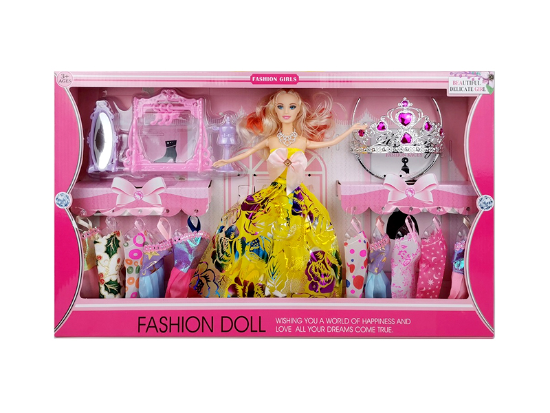 11.5-Inch Solid Live Hand Wedding Doll Series