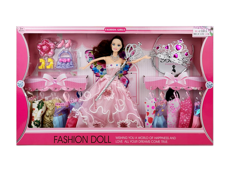 11.5-Inch Solid Live Hand Wedding Doll Series