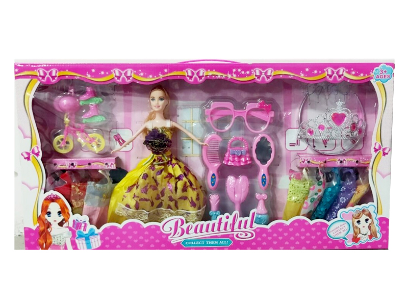 11.5-Inch Solid Live Hand Wedding Doll Series