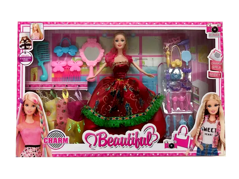 11.5-Inch Solid Live Hand Wedding Doll Series