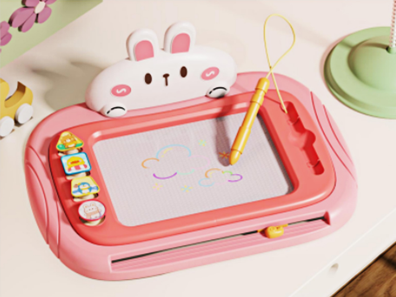 Large Pink Rabbit Writing Board