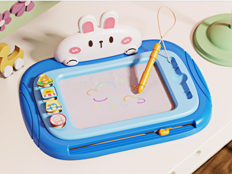 Large Blue Rabbit Writing Board