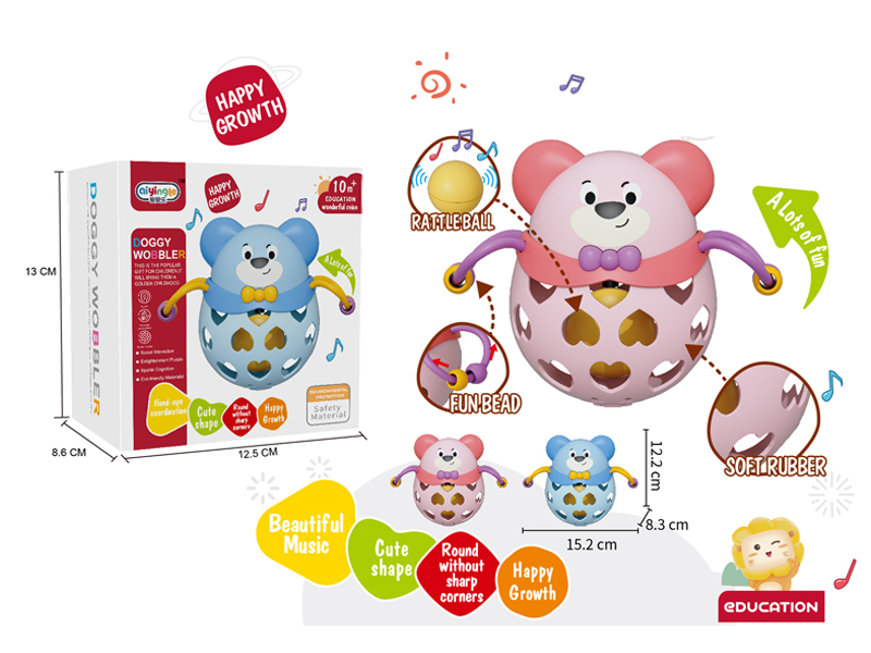 Soft Rubber Dog Ringing Bell