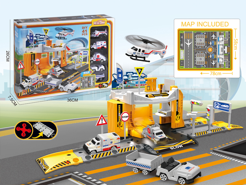 Engineering Airport Track Set