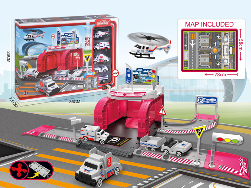Hospital Airport Track Set