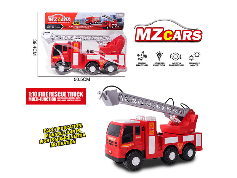 Extra-Large Friction Sprinkler Fire Truck