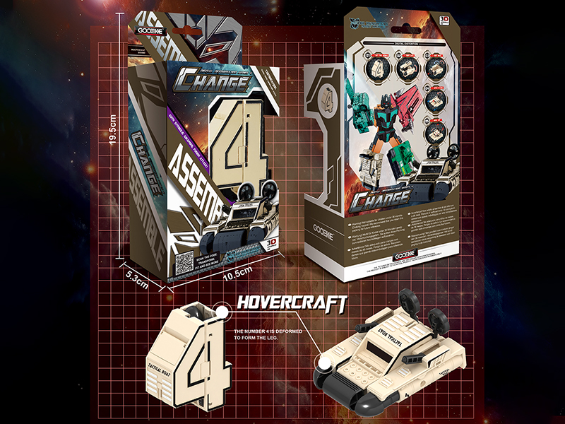 Digital Transformation Toy(Medium Siaze)