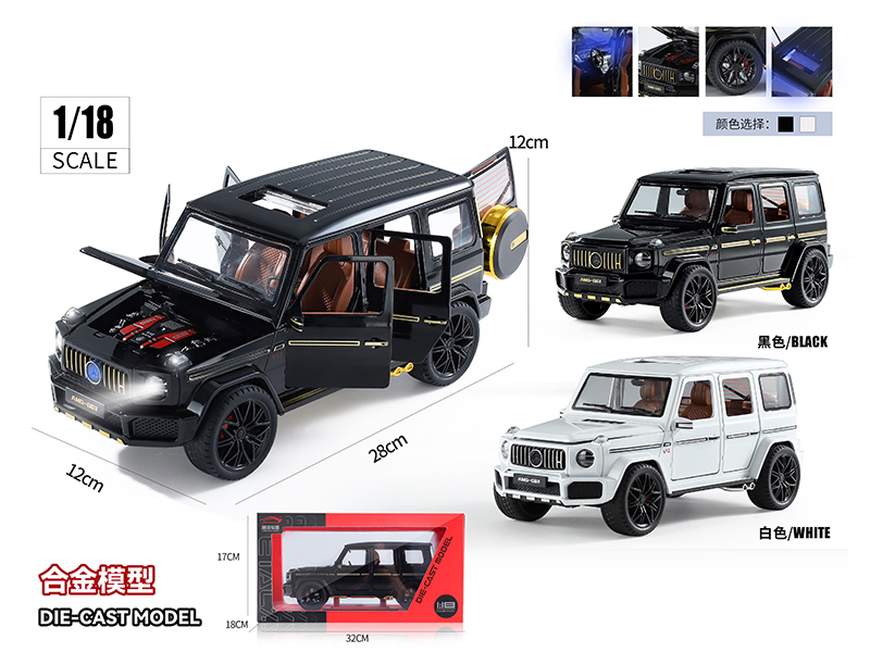 1:18 Mercedes Benz G63 Alloy Car Model
