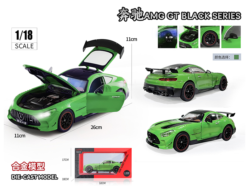 1:18 Mercedes Benz AMG GT Alloy Car Model