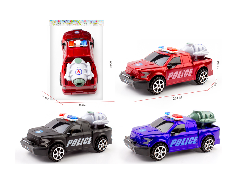 1:16 F150 Ford Friction Pickup Police Car