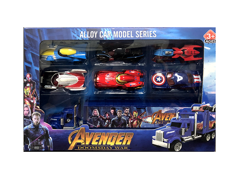 Avengers Slide Alloy Cars