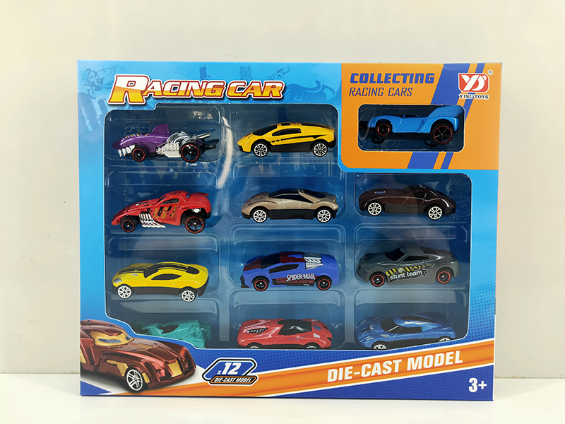 Slide Alloy Cars 12pcs