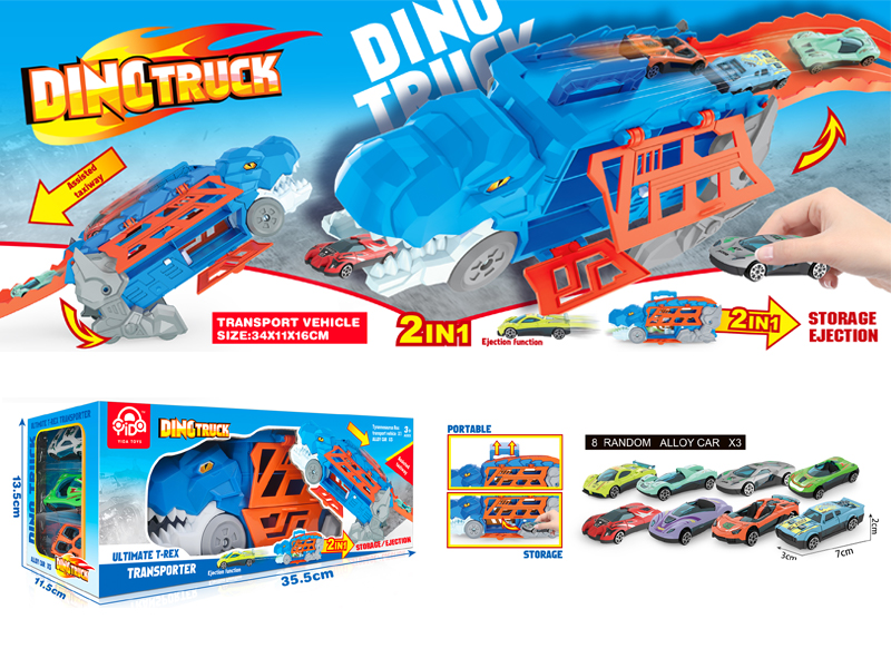 Storage Transformation Dinosaur Car