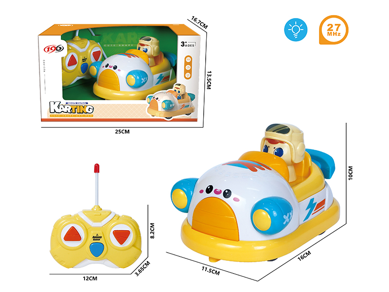 2-Channel Remote Control Kart(With Lights)