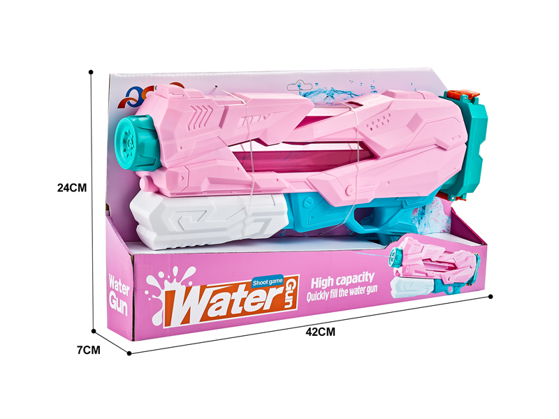 5 Nozzle Space Water Gun With Light