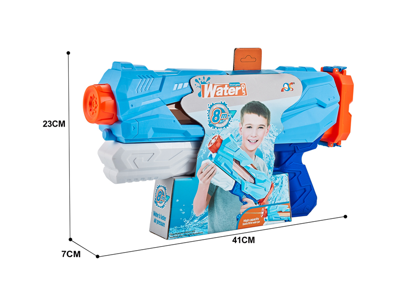 5 Nozzle Space Water Gun With Light