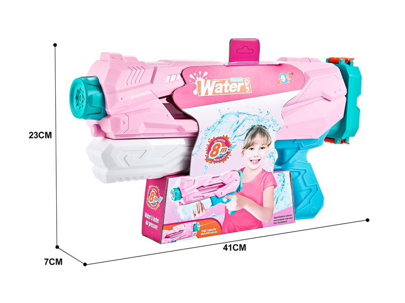 5 Nozzle Space Water Gun With Light
