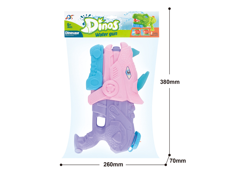 Medium Triangular DragonThree Nozzle Pull-Out Water Gun