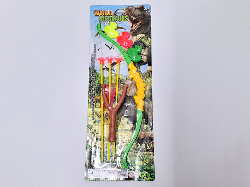 Solid Color Bow And Arrow Slingshot Set