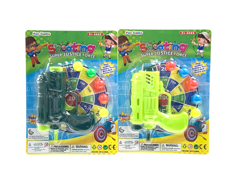 Solid Color Soft Bullet Table Tennis Gun