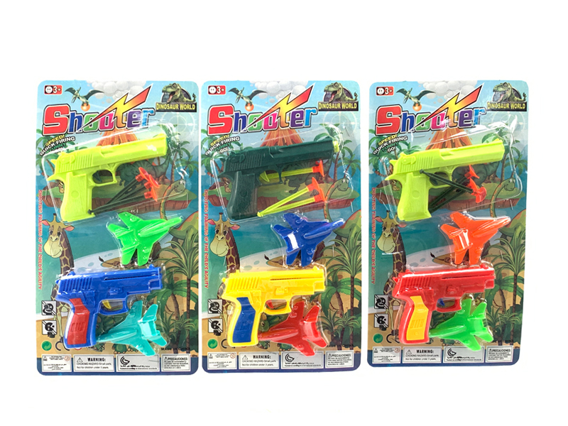 Solid Color Aircraft Gun With Needle Gun