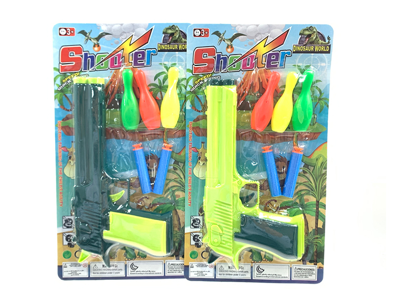 Solid Color Soft Bullet Table Tennis Gun