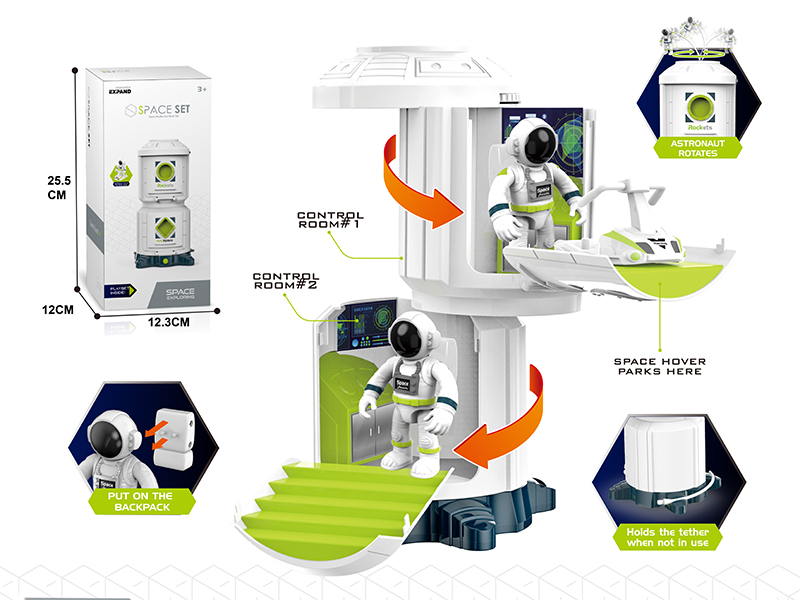 Space Station Toys With Lights And Sound