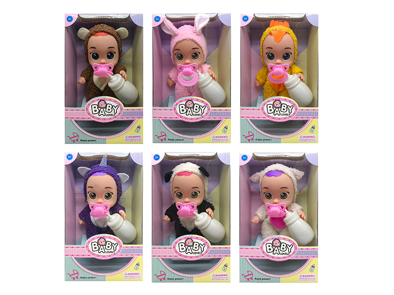 9 Inch Solid Vinyl IC Crying Doll With Music