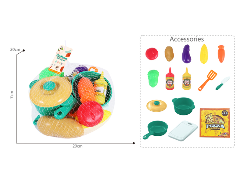 Kitchen Toy Set 15PCS