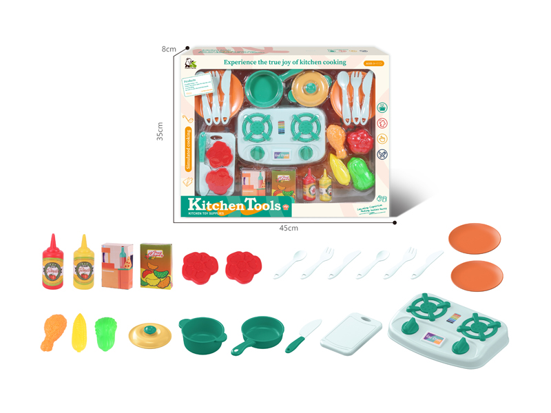 Kitchen Toy Set 24PCS