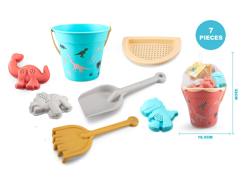 Dinosaur Beach Drum Toy(7PCS)