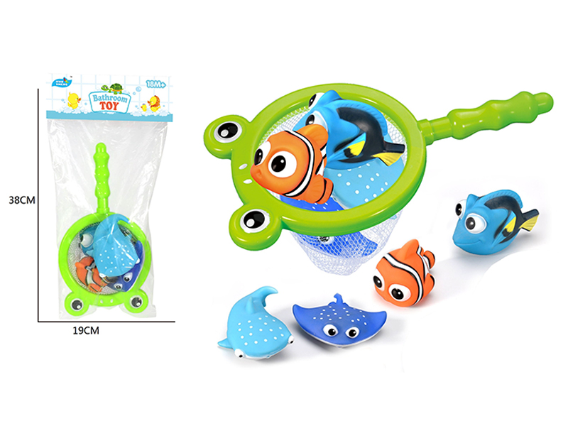 Bathroom Toys (4 Underwater Animals)