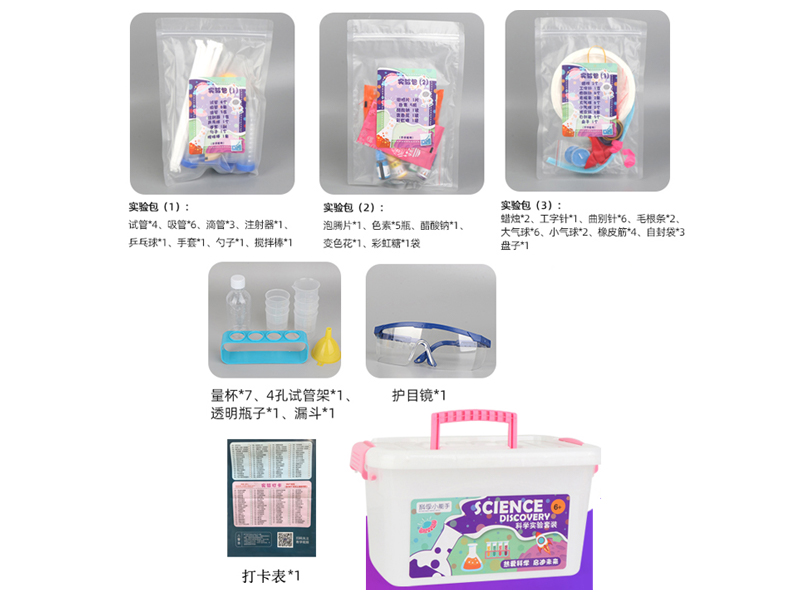 Science Experiment Toy Series (Portable Storage Box)