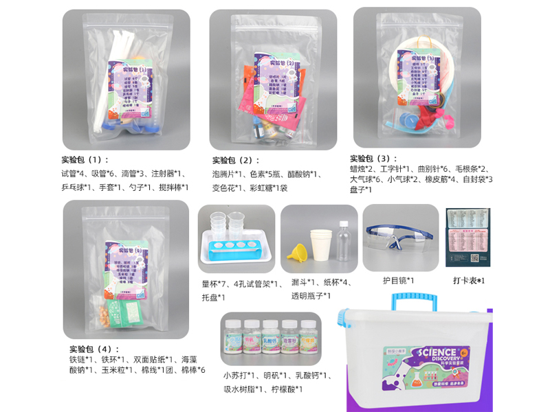 Science Experiment Toy Series (Portable Storage Box)