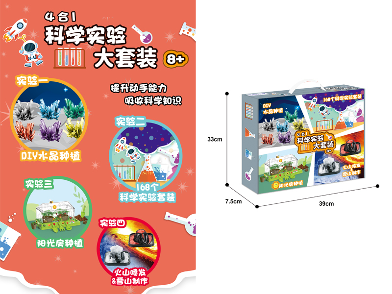 4-In-1 Scientific Experiment Set