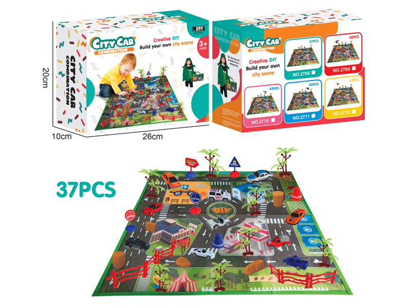 Alloy Friction City Scenery