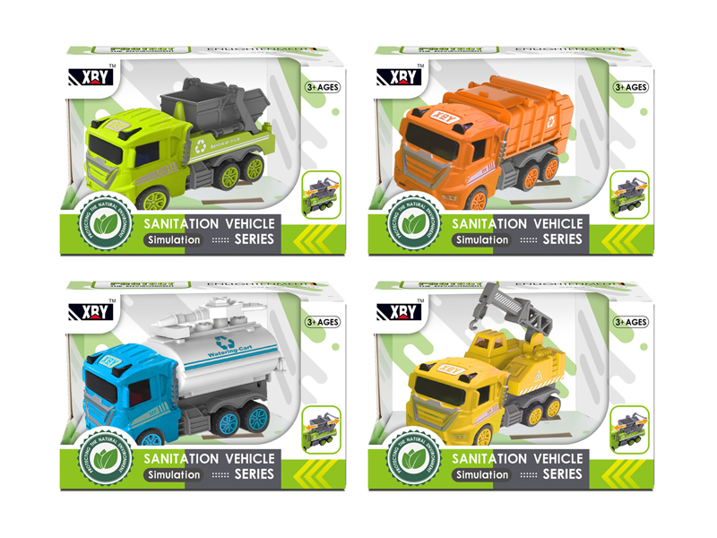 Alloy Friction Environmental Sanitation Vehicle