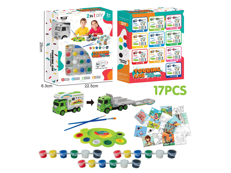 Alloy Dinosaur Scene