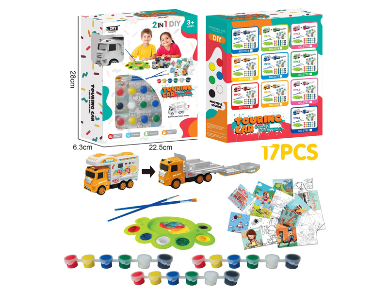 17PCS Alloy Barbecue Scene