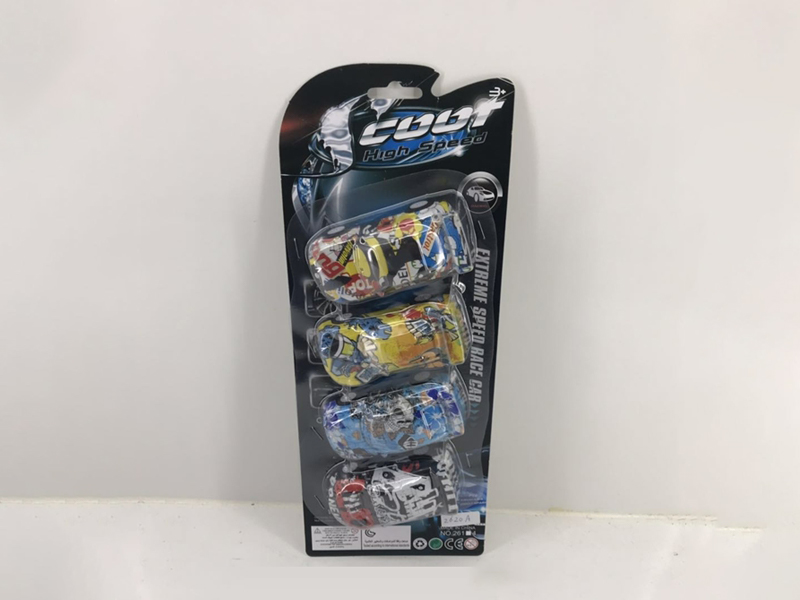 Pull Back Graffiti Car