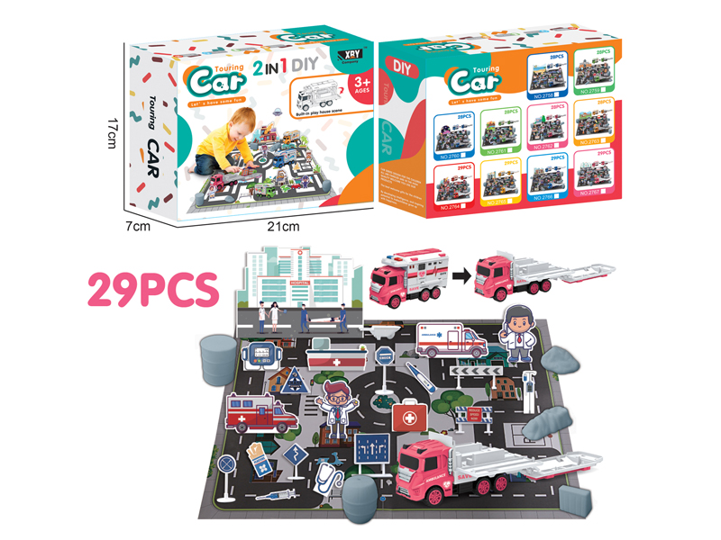 Alloy Medical Scene 29PCS