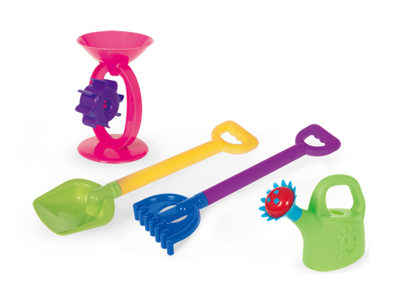 Hourglass Beach Shovel Set 4PCS