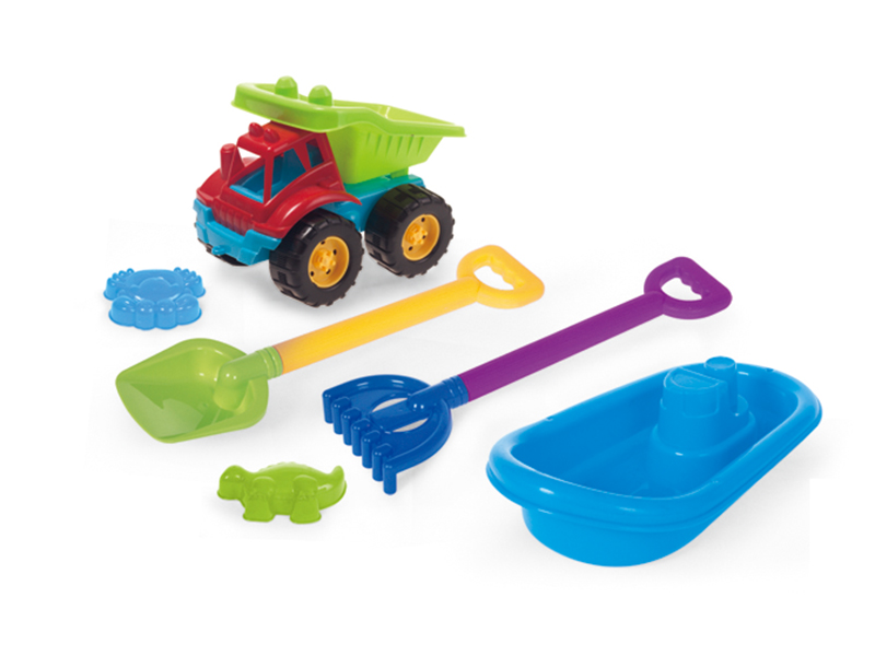 Beach Toys Boat Car Set 6pcs