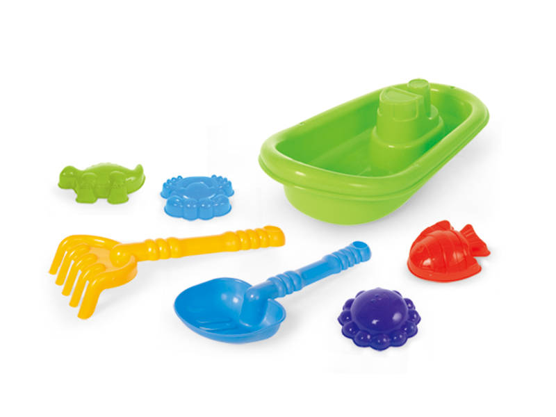 Beach Toys Boat Set 7pcs