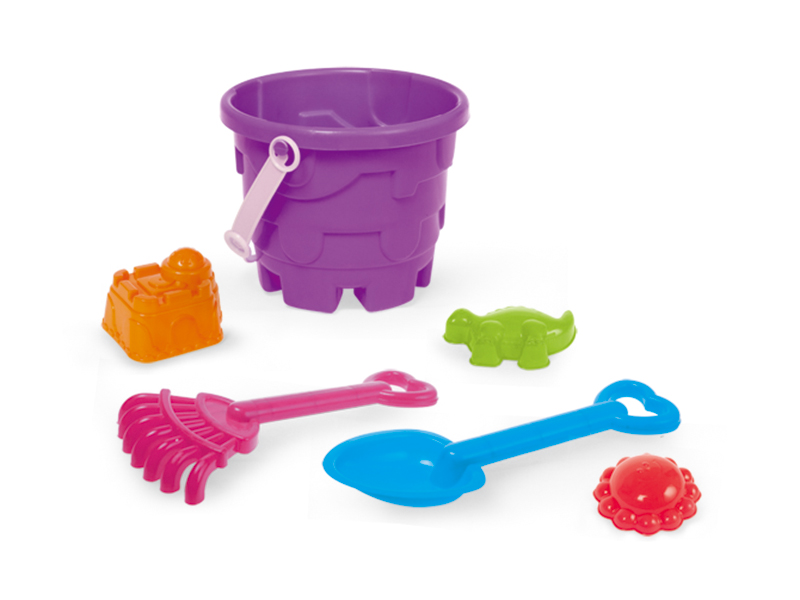 Sand Bucket Set 6pcs