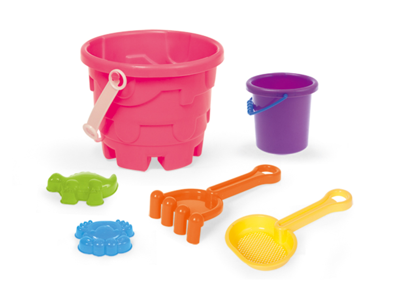 Sand Bucket Set 6pcs