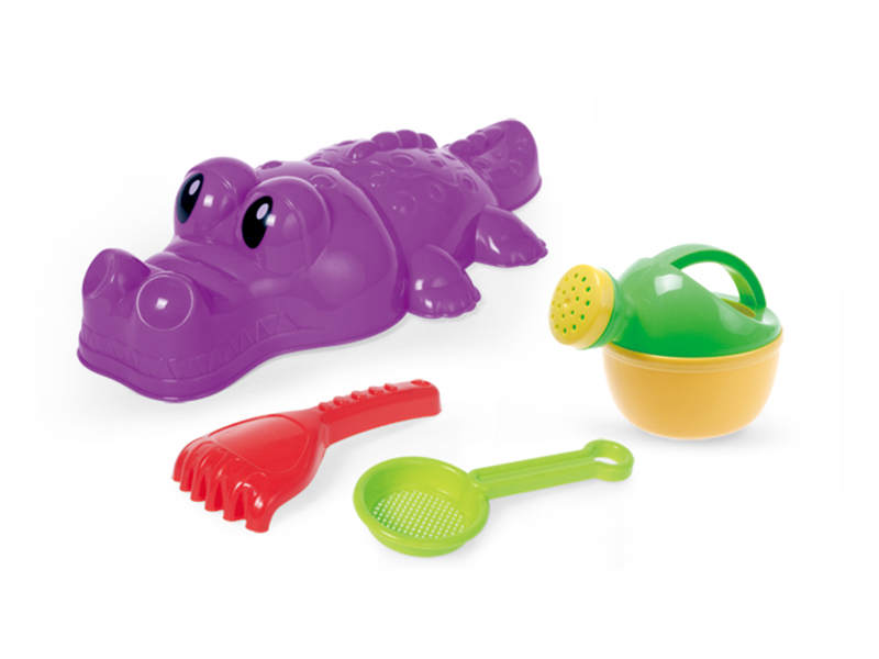 Crocodile Sand Mold Beach Set 4pcs