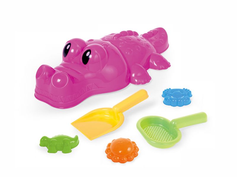 Crocodile Sand Mold Beach Set 6pcs